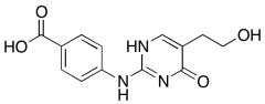 4-((5-(2-Hydroxyethyl)-4-oxo-1,4-dihydropyrimidin-2-yl)amino)benzoic Acid