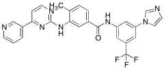 N-[3-(1H-Imidazol-1-yl)-5-(trifluoromethyl)phenyl]-4-methyl-3-[[4-(3-pyridinyl)-2-pyrimidi