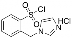2-(1H-imidazol-1-ylmethyl)benzene-1-sulfonyl chloride hydrochloride