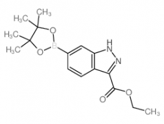 1H-Indazole-3-carboxylic acid, 6-(4,4,5,5-tetramethyl-1,3,2-dioxaborolan-2-yl)-, ethyl est