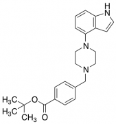 4-[4-(1H-indol-4-yl)-piperazin-1-ylmethyl]-benzoic Acid tert-Butyl Ester