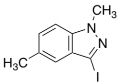 3-Iodo-1,5-dimethyl-1H-indazole