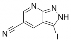 3-Iodo-1h-pyrazolo[3,4-B]pyridine-5-carbonitrile