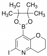 6-Iodo-8-(4,4,5,5-tetramethyl-1,3,2-dioxaborolan-2-yl)-3,4-dihydro-2h-pyrano[3,2-b]pyridin
