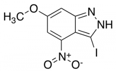 3-Iodo-6-methoxy-4-nitro 1H-Indazole
