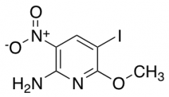 5-Iodo-6-methoxy-3-nitro-pyridin-2-ylamine-