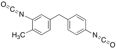 5-​(p-​Isocyanatobenzyl)​-​O-​tolyl Isocyanate
