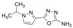 5-(1-isopropyl-1H-pyrazol-3-yl)-1,3,4-oxadiazol-2-amine