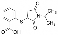 2-[(1-Isopropyl-2,5-dioxopyrrolidin-3-yl)thio]benzoic Acid