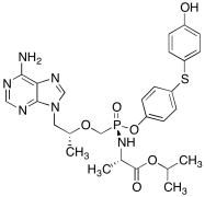 (S)-Isopropyl-2-(((S)-((((R)-1-(6-amino-9H-purin-9-yl)propan-2-yl)oxy)methyl)(4-((4-hydrox