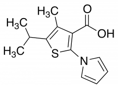 5-Isopropyl-4-methyl-2-(1h-pyrrol-1-yl)thiophene-3-carboxylic acid