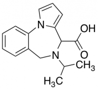 5-Isopropyl-5,6-dihydro-4H-pyrrolo[1,2-a][1,4]-benzodiazepine-4-carboxylic Acid
