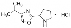 3-Isopropyl-5-pyrrolidin-2-yl-1,2,4-oxadiazole Hydrochloride