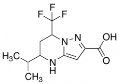 5-Isopropyl-7-trifluoromethyl-4,5,6,7-tetrahydro-pyrazolo[1,5-a]pyrimidine-2-carboxylicaci