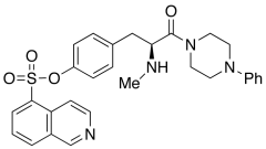 1-[(S)-O-(5-Isoquinolinesulfonyl)-N-methyltyrosyl]-4-phenyl-piperazine