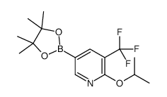 2-Isopropoxy-3-(trifluoromethyl)pyridine-5-boronic acid pinacol ester