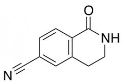 1,2,3,4-Tetrahydro-1-oxo-6-isoquinolinecarbonitrile