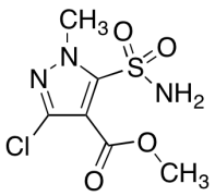 Methyl 3-Chloro-1-methyl-5-sulfamoyl-1H-pyrazole-4-carboxylic Acid