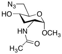 Methyl 2-(Acetylamino)-6-azido-2,3,6-trideoxy-&alpha;-D-ribo-hexopyranoside