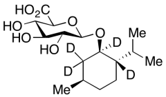 (1R,2S,5R)-(-)-Menthol &beta;-D-Glucuronide-d4