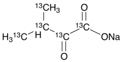 Alpha-Ketoisovaleric Acid, Sodium Salt (13C5, 98%)