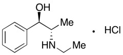 N-Ethyl-dl-norephedrine Hydrochloride (1.0 mg/mL in Methanol)