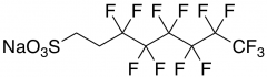 2-(Perfluorohexyl)ethane-1-sulfonic Acid Sodium Salt (50&mu;g/mL in Methanol)