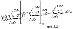 Laminarose Tri-,tetra-,pentamer Peracetate