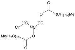 rac-1-Lauroyl-2-stearoyl-3-chloropropanediol-13C3