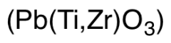 Lead Titanium Zirconium Oxide (~30% by weight)