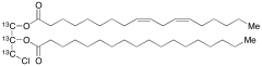 rac-1-Linoleoyl-2-stearoyl-3-chloropropanediol-13C3