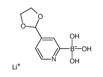 Lithium (4-(1,3-dioxolan-2-yl)pyridin-2-yl)trihydroxyborate