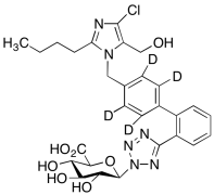 Losartan N2-Glucuronide-d4