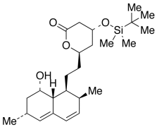 Lovastatin Diol Lactone 4-tert-Butyldimethylsilyl Ether