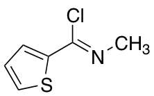 N-methylthiophene-2-carbonimidoyl chloride