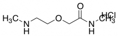 N-methyl-2-[2-(methylamino)ethoxy]acetamide hydrochloride