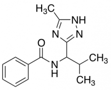 N-[2-methyl-1-(5-methyl-4H-1,2,4-triazol-3-yl)propyl]benzamide