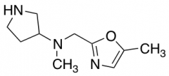 N-methyl-N-[(5-methyl-1,3-oxazol-2-yl)methyl]pyrrolidin-3-amine