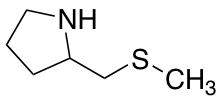 2-[(methylsulfanyl)methyl]pyrrolidine