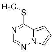 4-methylsulfanylpyrrolo[2,1-f][1,2,4]triazine