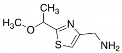 [2-(1-methoxyethyl)-1,3-thiazol-4-yl]methanamine