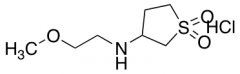 3-[(2-Methoxyethyl)amino]-1lambda6-thiolane-1,1-dione Hydrochloride