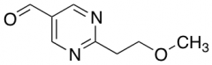 2-(2-methoxyethyl)pyrimidine-5-carbaldehyde