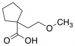 1-(2-methoxyethyl)cyclopentane-1-carboxylic acid