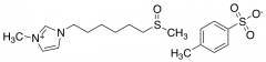 1-Methyl-3-[6-(methylsulfinyl)hexyl]imidazolium p-Toluenesulfonate