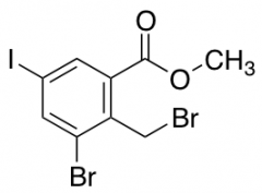 Methyl 3-Bromo-2-(Bromomethyl)-5-Iodobenzoate