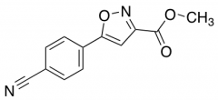 Methyl 5-(4-Cyanophenyl)Isoxazole-3-Carboxylate