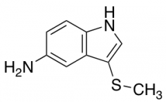 3-(Methylthio)-1H-indol-5-amine