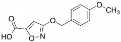 3-[(4-Methoxyphenyl)methoxy]-5-isoxazolecarboxylic Acid