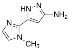 3-(1-methyl-1H-imidazol-2-yl)-1H-pyrazol-5-amine